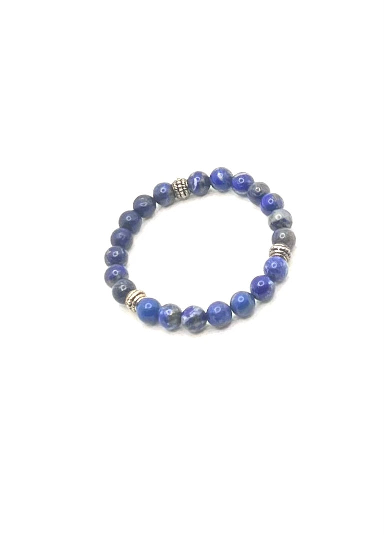 Lapis Lazuli Natural Gemstone Bracelet
