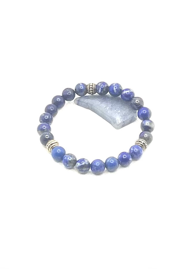 Lapis Lazuli Natural Gemstone Bracelet