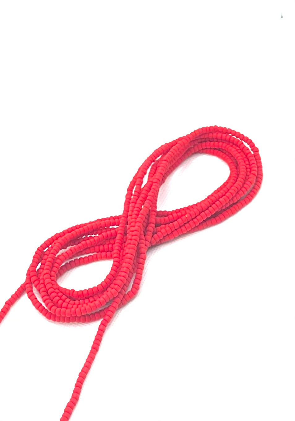 Red Matte Waist Bead