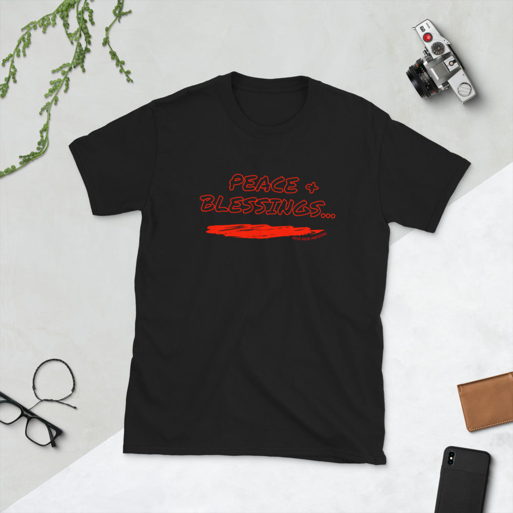 “Peace & Blessing” Unisex Statement Tee