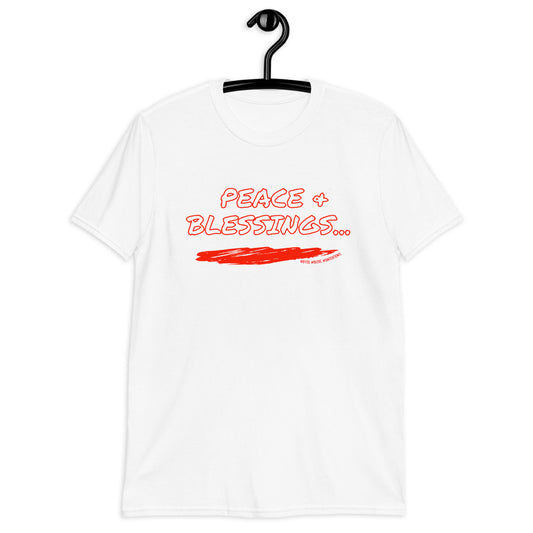 “Peace & Blessing” Unisex Statement Tee